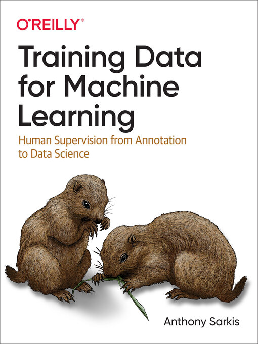 Title details for Training Data for Machine Learning by Anthony  Sarkis - Available